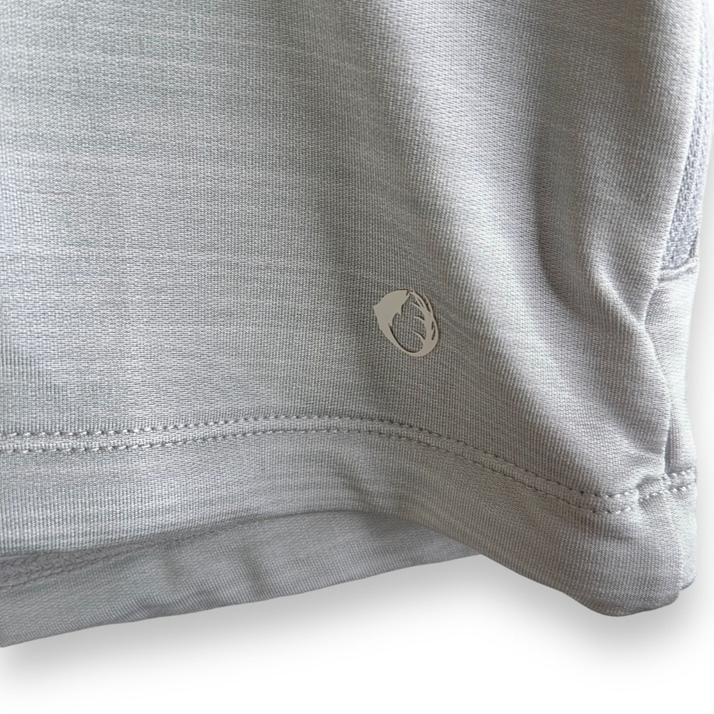 American Outdoorsman Womens Hoodie M Grey Performance Pullover Zip Pockets NWT - Picture 11 of 12